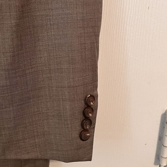 Lauren Ralph Lauren Men's Sport Coat Jacket Tan 100% Wool 2 Button Dual Vent 40R - Picture 5 of 15